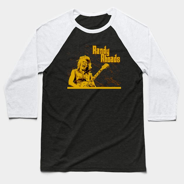 Randy Rhoads Baseball T-Shirt by Nana On Here